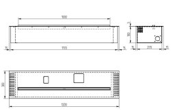 Биокамин автоматический Zefire 1200