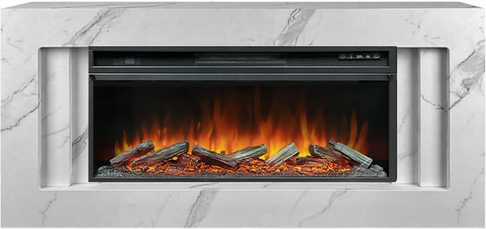 Каминокомплект Royal Flame Line SFT с очагом Vision 42 LOG LED white marble (разборный)