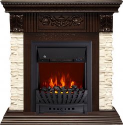 Каминокомплект Royal Flame Luxemburg с очагом Aspen Black