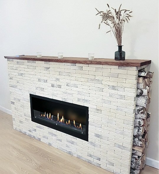 Встроенный биокамин Lux Fire Кабинет 1130 S ВБКК-1130S