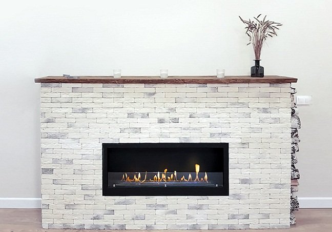 Встроенный биокамин Lux Fire Кабинет 1130 S ВБКК-1130S