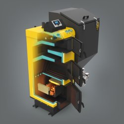 Напольный твердотопливный котел Pereko KSP Duo 26