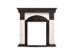 Портал Firelight Torre Classic сланец белый/шпон венге