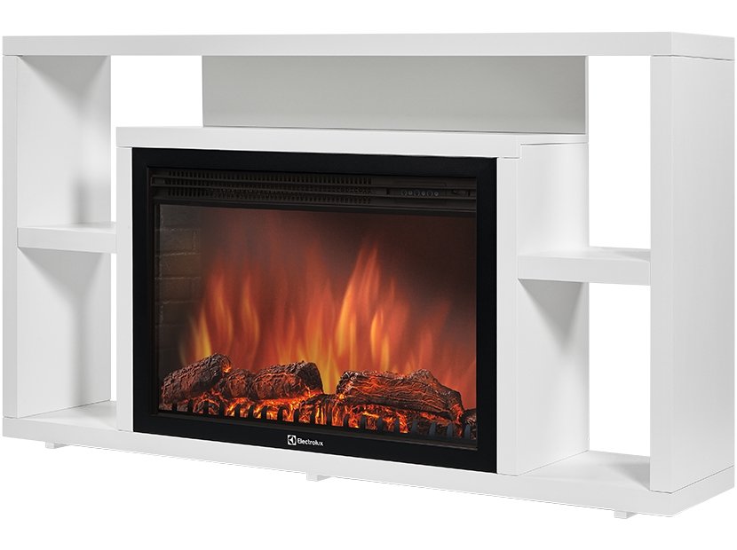 Каминокомплект Firelight Multimedia 30 с очагом Electrolux EFP/P-3020LS белый