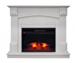 Каминокомплект RealFlame Carolina 25,5/24 WT с очагом Eridan 24