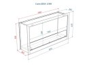 Встроенный биокамин Lux Fire Кабинет 1210 М ВБКК-1210М