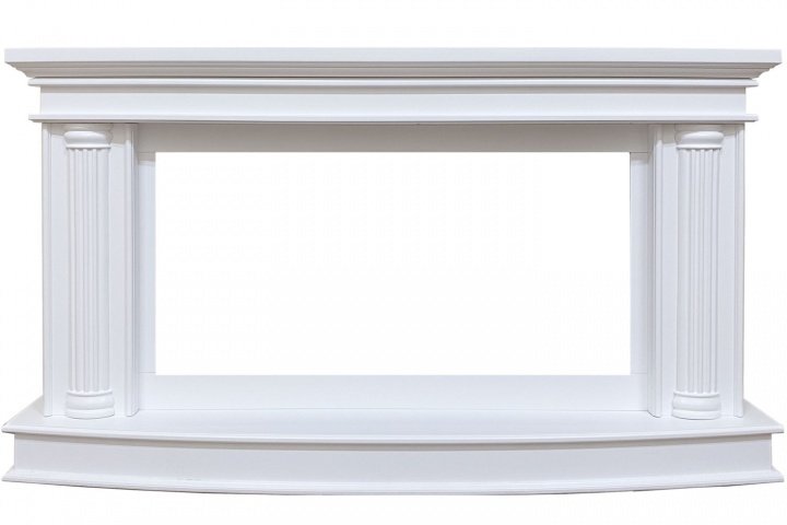 Портал Royal Flame Rome под очаги Vision белый