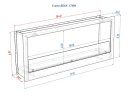Встроенный биокамин Lux Fire Кабинет 1710 М ВБКК-1710М