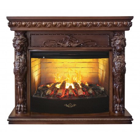 Каминокомплект RealFlame Romano 33 AO с очагом 3D Firestar 33