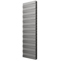 Биметаллический вертикальный радиатор Royal Thermo Piano Forte Tower Silver Satin 18 секций