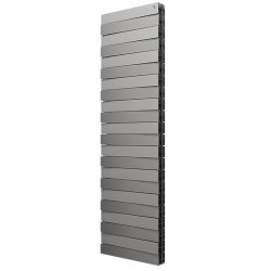 Биметаллический вертикальный радиатор Royal Thermo Piano Forte Tower Silver Satin 18 секций