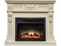 Каминокомплект RealFlame Corsica Lux 25,5 с очагом MoonBlaze S LUX Black