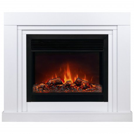 Каминокомплект RealFlame Stanley 26 WT с очагом MoonBlaze BL Lux Black