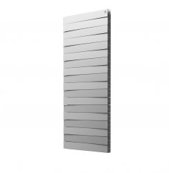 Биметаллический радиатор Royal Thermo PianoForte Tower 300 18 секций Silver Satin