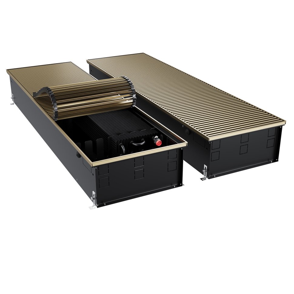 Внутрипольный конвектор Royal Thermo Atrium Turbo 190/400/1200-DG-U-AU