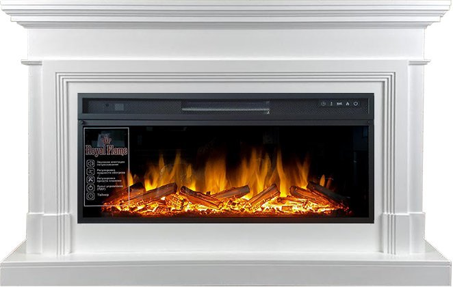 Каминокомплект Royal Flame Coventry с очагом Vision 42 LOG LED белый