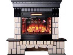 Каминокомплект Interflame Экстер венге с очагом Panoramic 06 25 LED FX