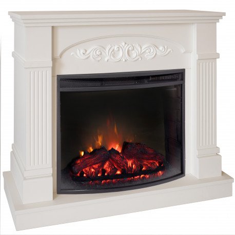 Каминокомплект RealFlame Cristina 25.5 WT c очагом Evrika LED