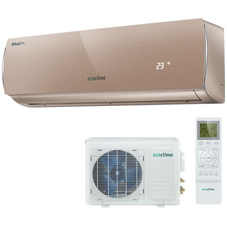 Сплит-система Ecoclima EC/I-09QC/ECW/I-09QCB Wind Line Inverter (Bronze)