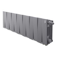 Биметаллический радиатор отопления Royal Thermo PianoForte 200 VDR80 Silver Satin 14 секций