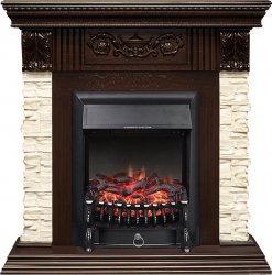 Каминокомплект Royal Flame Luxemburg с очагом Fobos FX Black