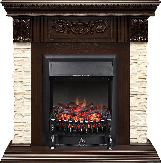 Каминокомплект Royal Flame Luxemburg с очагом Fobos FX Black