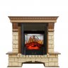 Каминокомплект Royal Flame Pierre Luxe шампань с очагом Majestic FX M Black
