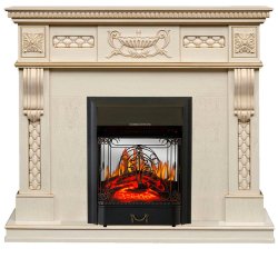 Каминокомплект Royal Flame Corsica c очагом Majestic FX M Black