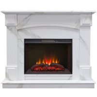 Каминокомплект RealFlame Carolina 25.5/24 WT F512 c очагом Sparta LED