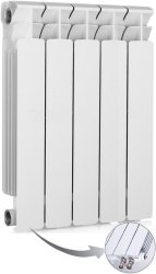 Биметаллический радиатор отопления RIFAR BASE VENTIL L 350 x5