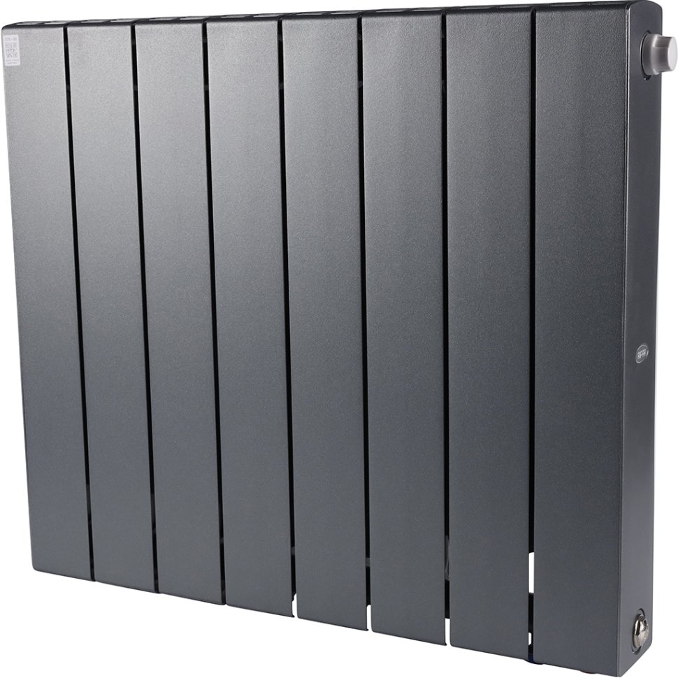 Биметаллический радиатор отопления Rifar Supremo Ventil SVR 500 8 секций титан