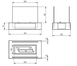 Биокамин настольный Zefire Galea