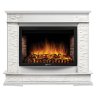 Каминокомплект Firelight Scala 25 с очагом Electrolux EFP/P-2520LS сланец скалистый белый/шпон белый дуб