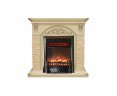 Каминокомплект Interflame Берн сланец с очагом Fobos FX M Brass