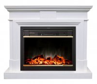 Каминокомплект RealFlame Marco 26 с очагом Moonblaze Lux Brass