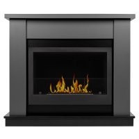 Биокамин Firelight BFP/P-3020+Canto Long графит черный