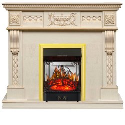 Каминокомплект Royal Flame Corsica c очагом Majestic FX M Brass