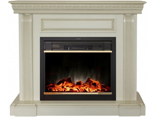 Каминокомплект RealFlame Bogema 26 с очагом MoonBlaze S LUX Brass