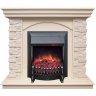 Каминокомплект RealFlame Elford STD/EUG/25'5/HL WT с очагом Fobos s Lux Black/Brass