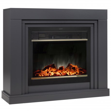 Каминокомплект RealFlame Stanley 26 GR с очагом MoonBlaze BL Lux Brass