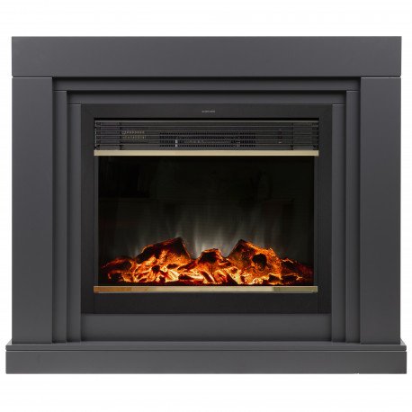 Каминокомплект RealFlame Stanley 26 GR с очагом MoonBlaze BL Lux Brass