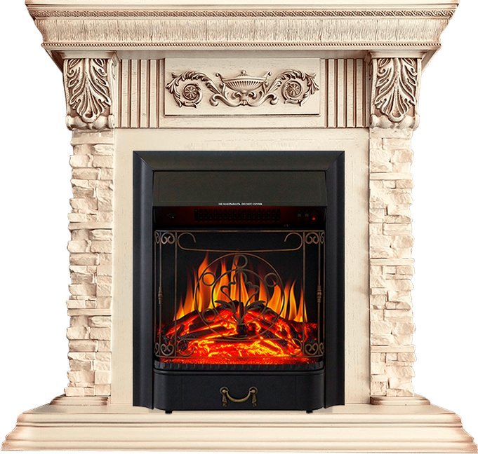 Каминокомплект Royal Flame Luxemburg с очагом Majestic FX Black