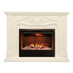 Каминокомплект RealFlame Victoria 26 WT с очагом 3D Helios 26