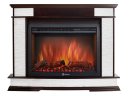 Каминокомплект Firelight Scala 25 с очагом Electrolux EFP/P-2520LS сланец скалистый белый/шпон темный дуб