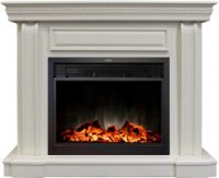 Каминокомплект RealFlame Bogema 26 WT с очагом Moonblaze Lux Black