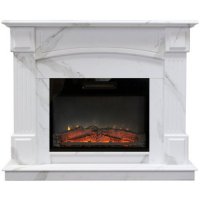 Каминокомплект RealFlame Carolina 25.5/24 WT F512 с очагом Kendal 24