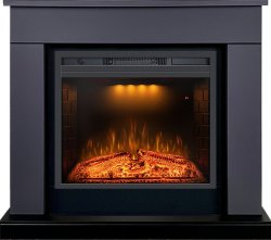 Каминокомплект Royal Flame Bergen 23 (Разборный) с очагом Emerald 23 серый графит