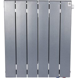 Биметаллический радиатор отопления Rifar Supremo Ventil SVR 500 нижнее правое подключение 6 секций титан