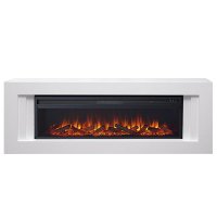 Каминокомплект Royal Flame Line 60 белый с очагом Vision 60 LOG LED