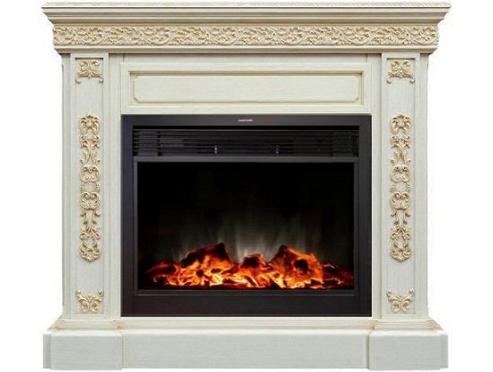 Каминокомплект RealFlame Ekaterina 26 с очагом MoonBlaze S LUX Black